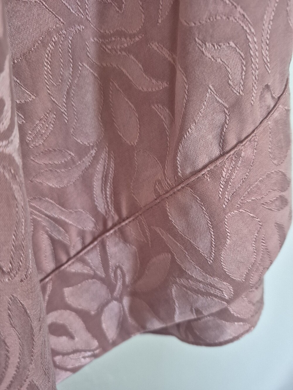 Smash + Tess Collab Disco Duster Satin Retro Rose Robe Coverup M/L - Picture 9 of 12